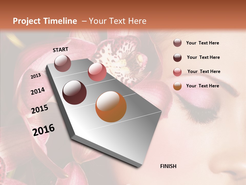 Fresh Closed Person PowerPoint Template