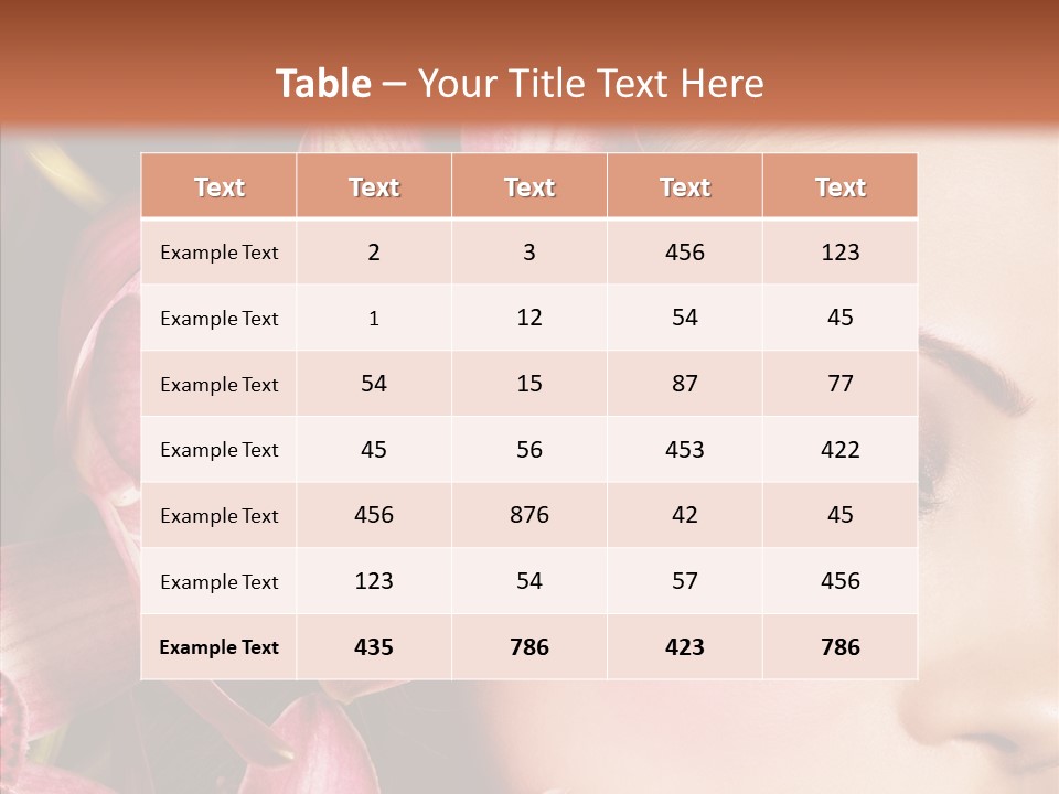 Fresh Closed Person PowerPoint Template