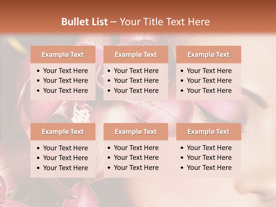 Fresh Closed Person PowerPoint Template