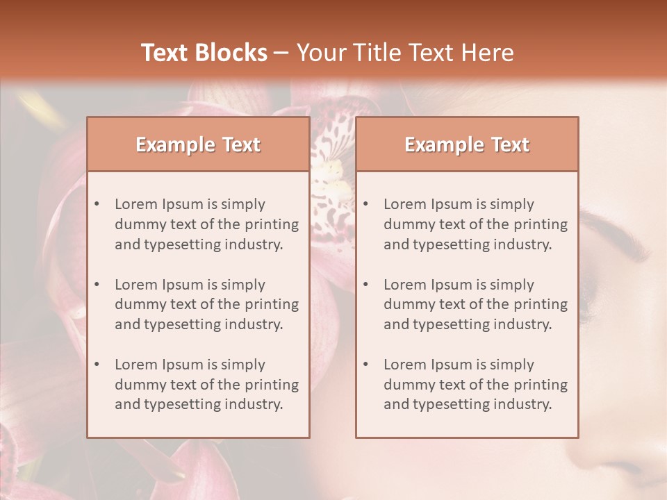 Fresh Closed Person PowerPoint Template