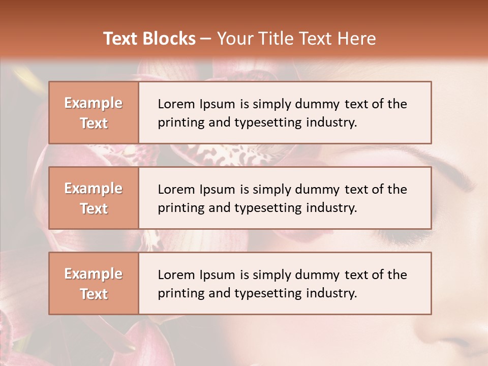 Fresh Closed Person PowerPoint Template