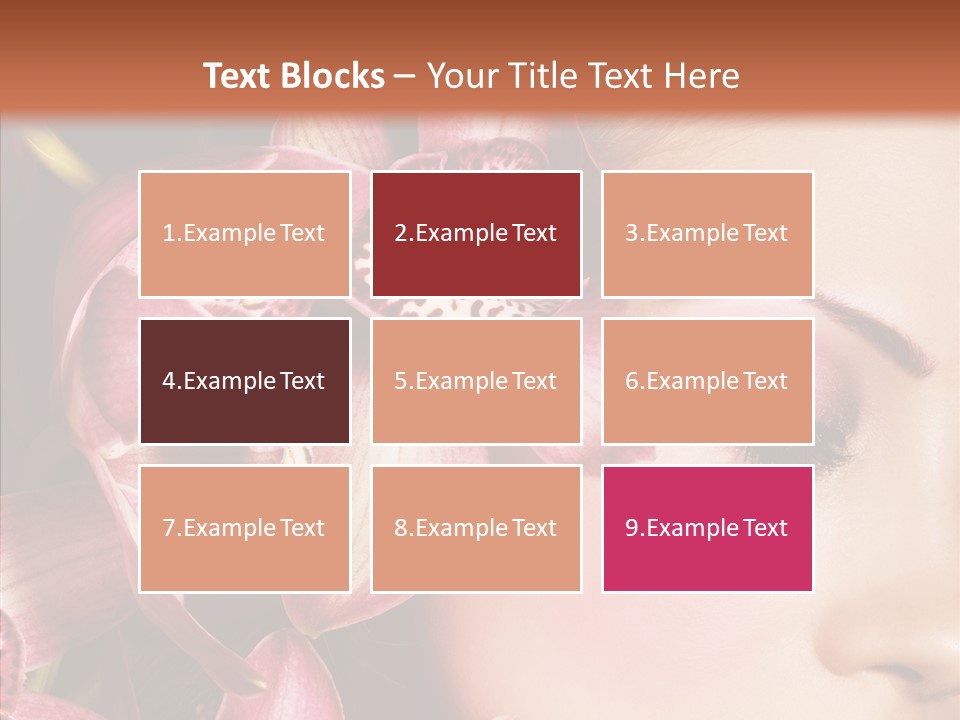 Fresh Closed Person PowerPoint Template