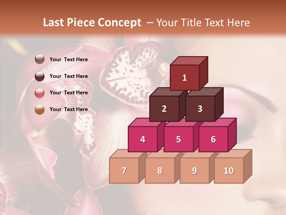 Fresh Closed Person PowerPoint Template