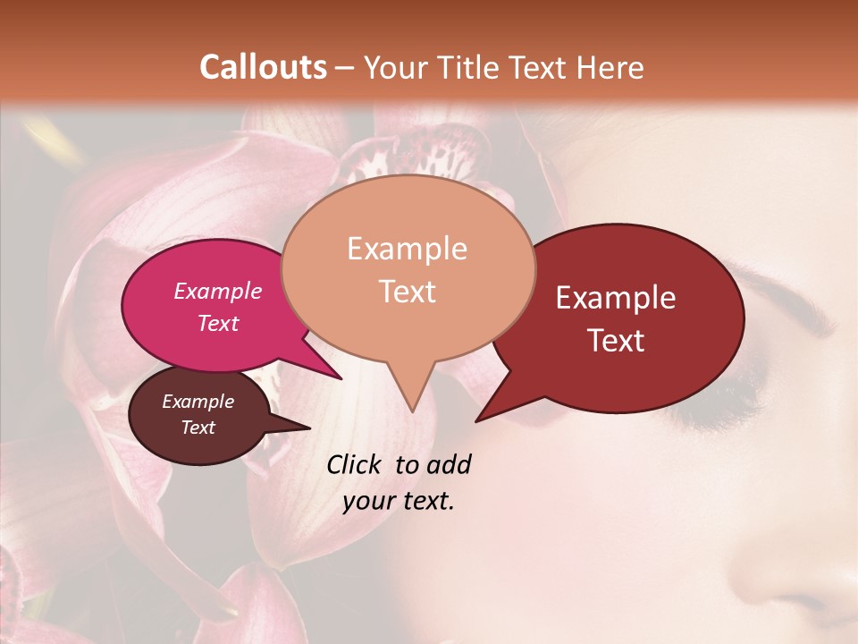 Fresh Closed Person PowerPoint Template