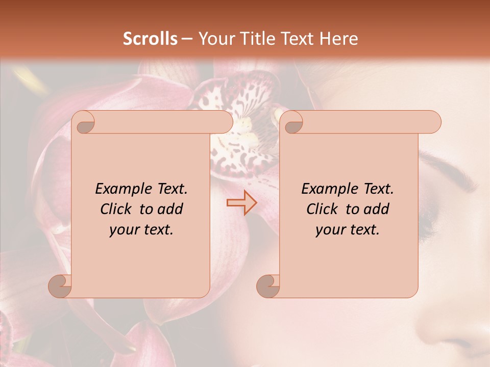 Fresh Closed Person PowerPoint Template