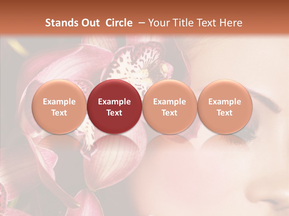 Fresh Closed Person PowerPoint Template