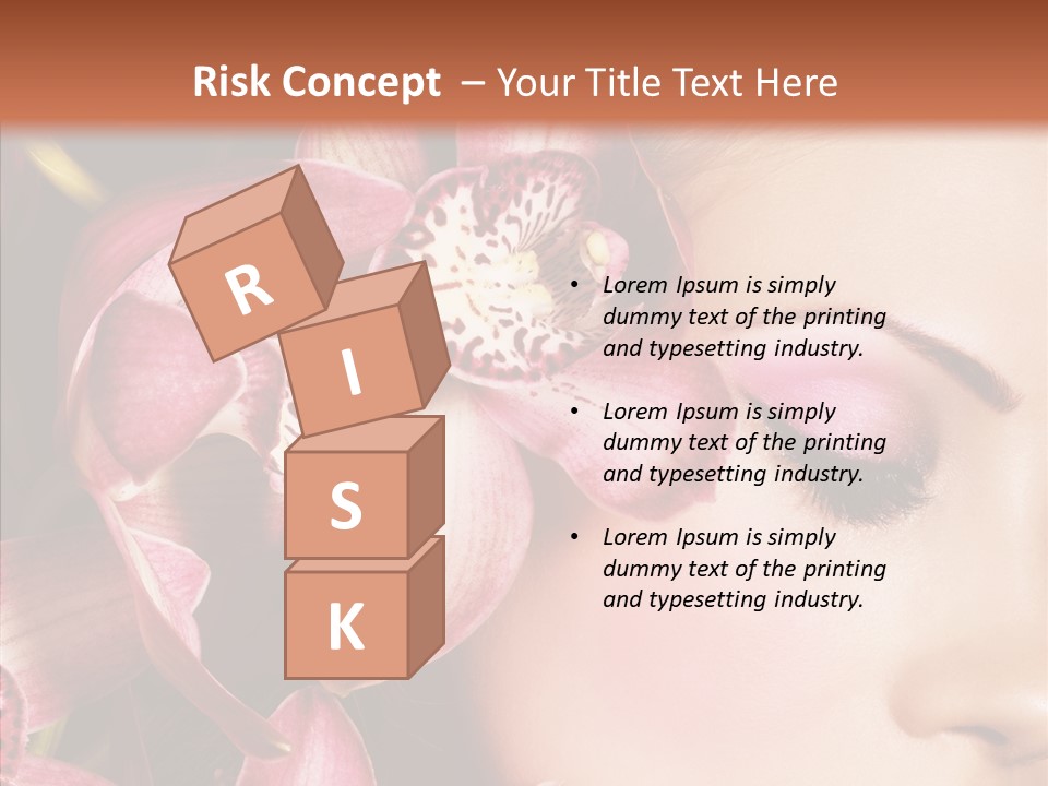 Fresh Closed Person PowerPoint Template