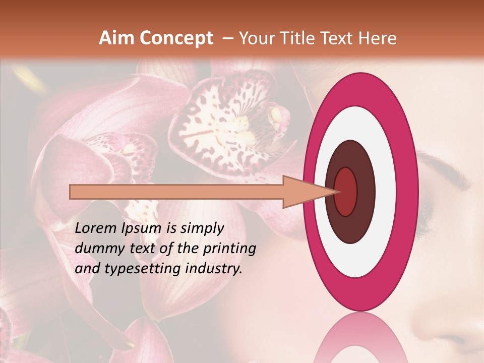 Fresh Closed Person PowerPoint Template