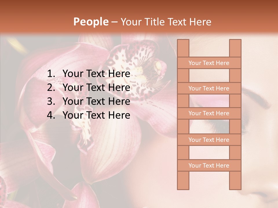 Fresh Closed Person PowerPoint Template