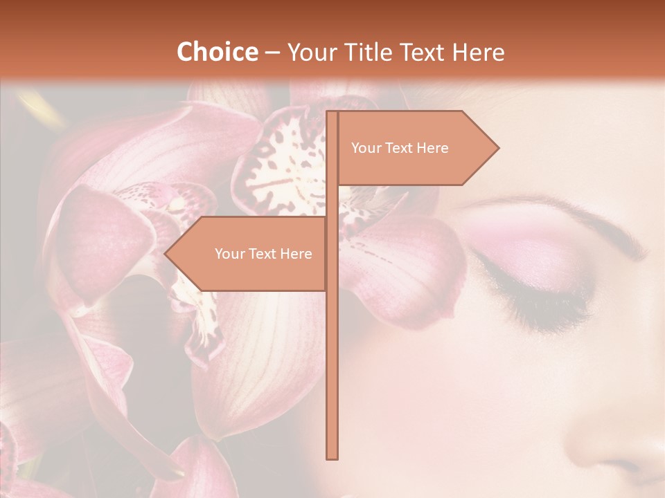 Fresh Closed Person PowerPoint Template