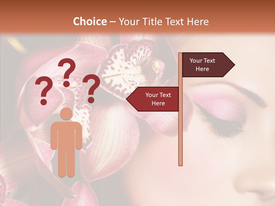 Fresh Closed Person PowerPoint Template