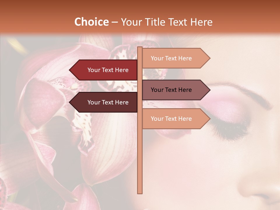 Fresh Closed Person PowerPoint Template