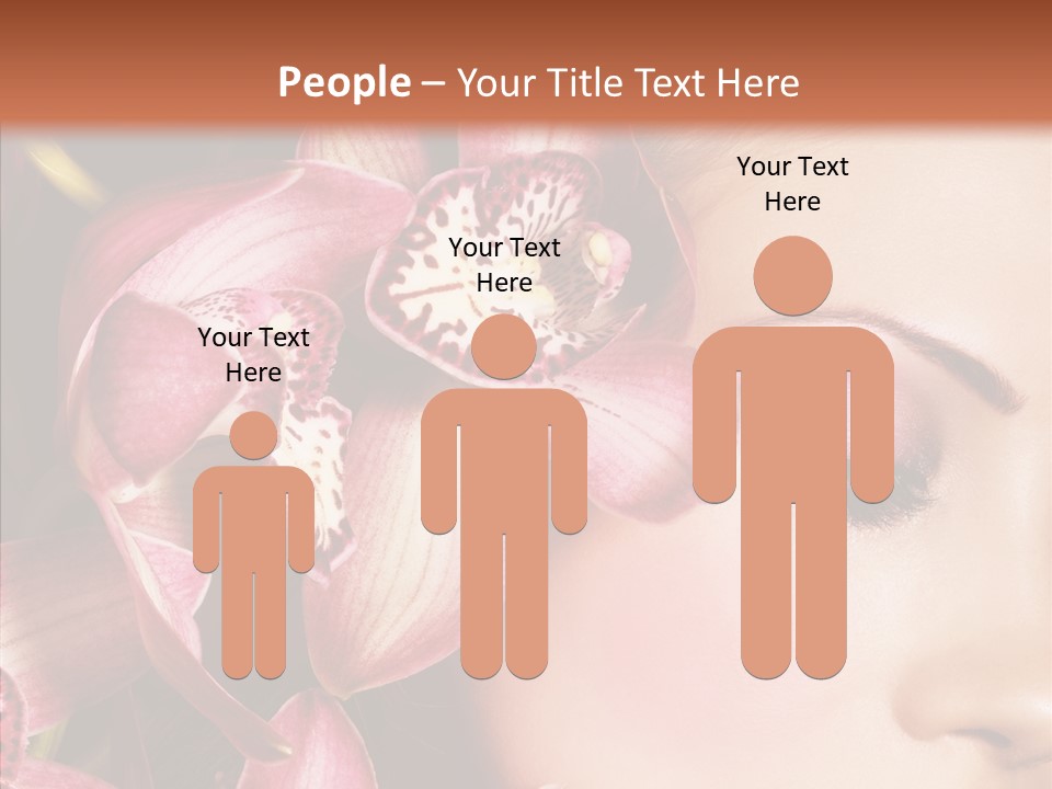 Fresh Closed Person PowerPoint Template