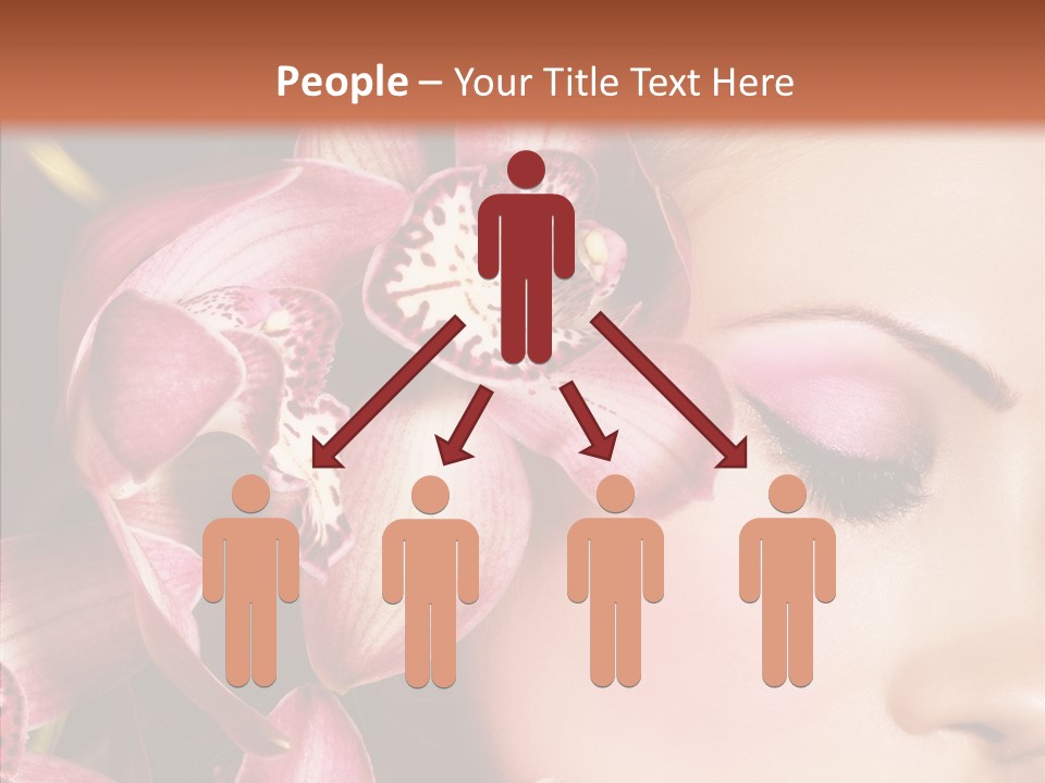 Fresh Closed Person PowerPoint Template