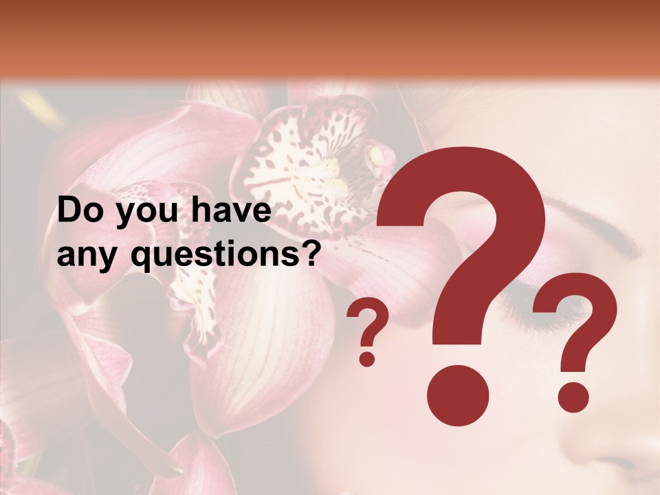 Fresh Closed Person PowerPoint Template