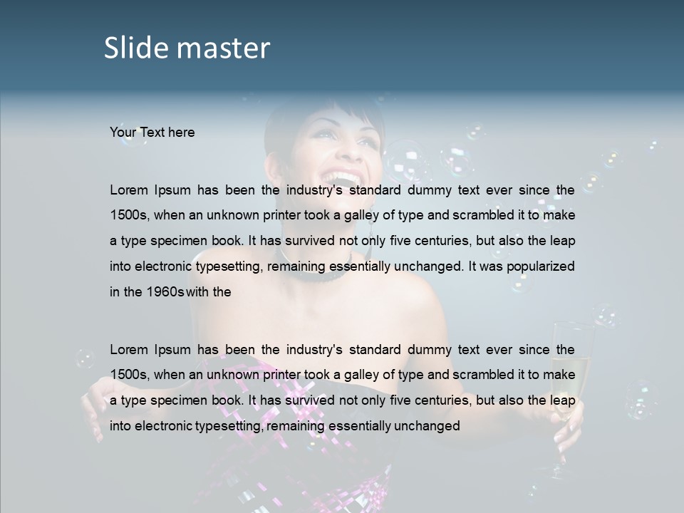 Happy   Fizzy PowerPoint Template