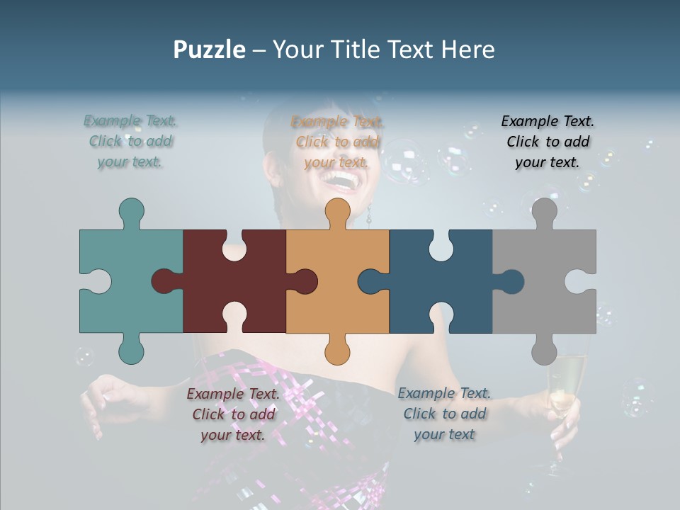 Happy   Fizzy PowerPoint Template