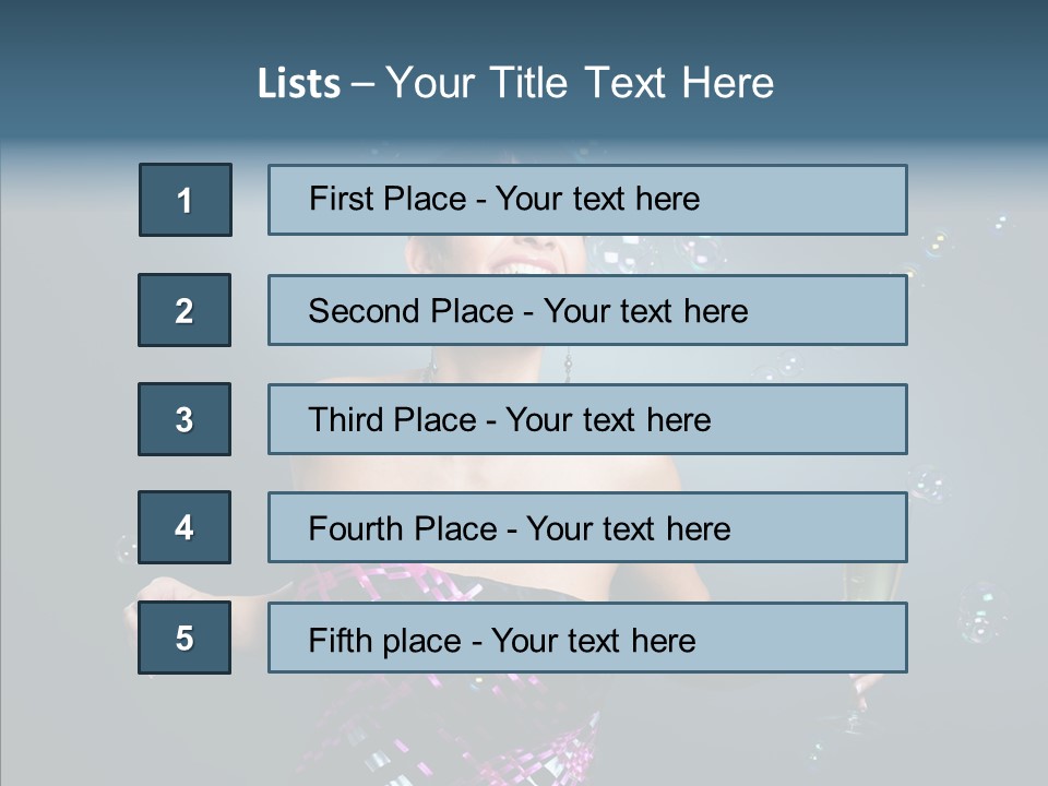 Happy   Fizzy PowerPoint Template
