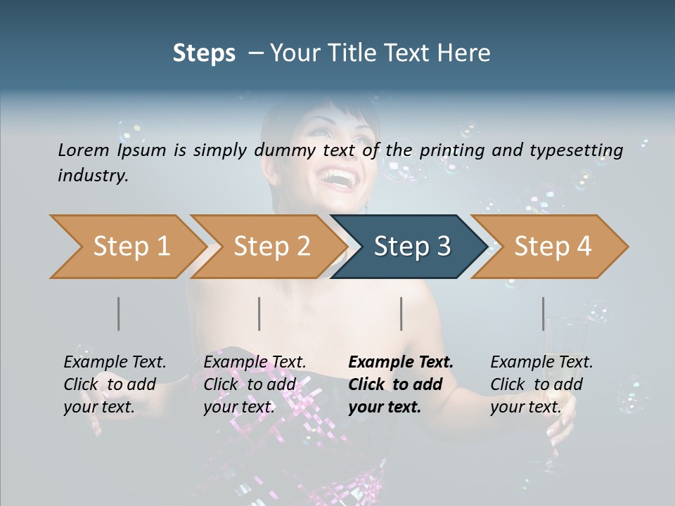 Happy   Fizzy PowerPoint Template