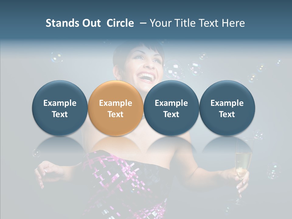 Happy   Fizzy PowerPoint Template