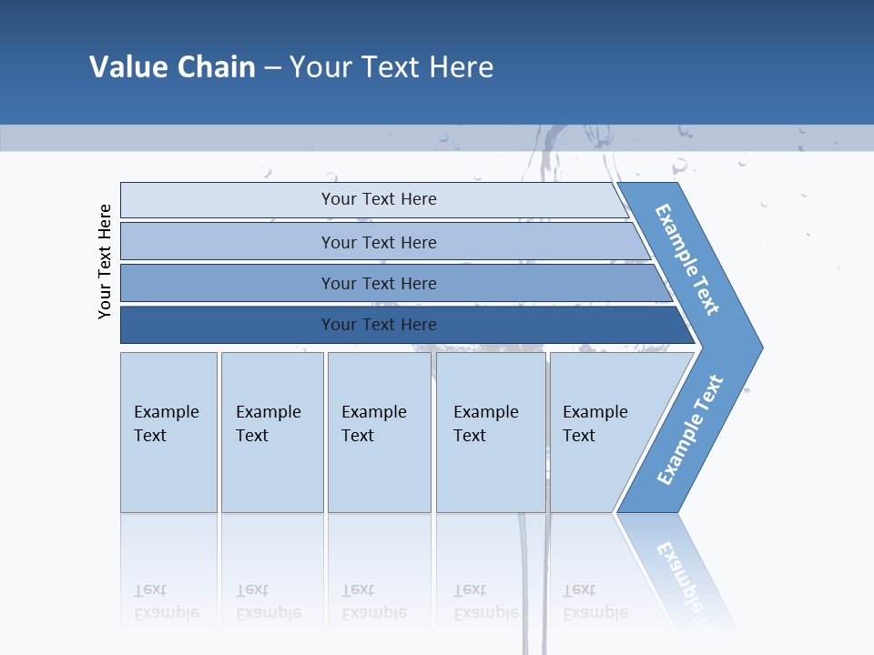 Ice Bond Splashing PowerPoint Template