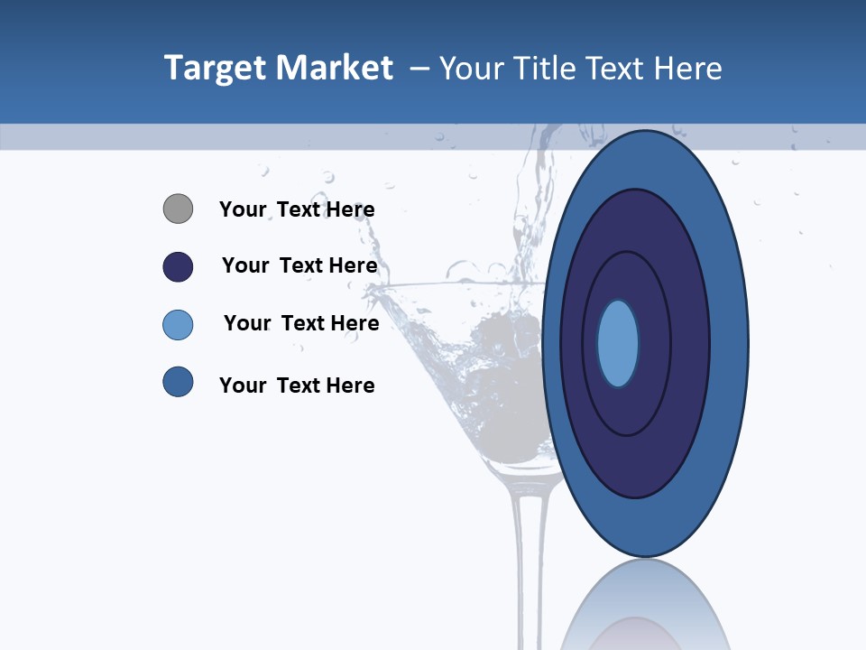 Ice Bond Splashing PowerPoint Template