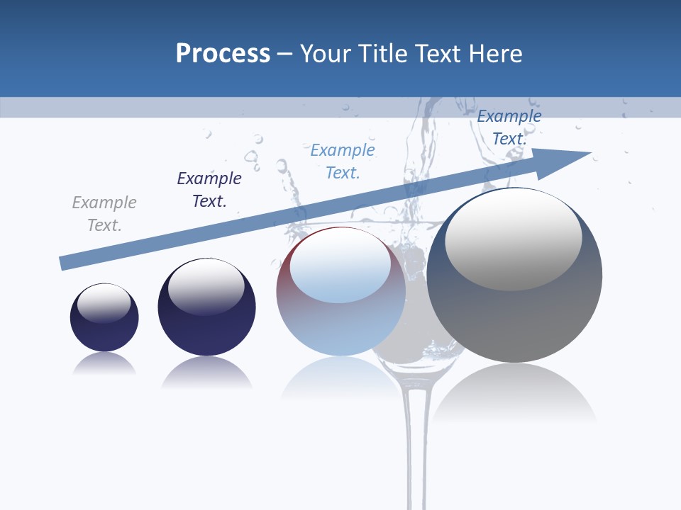 Ice Bond Splashing PowerPoint Template