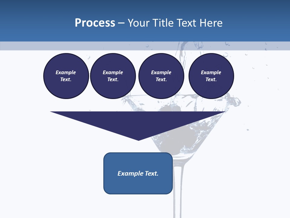 Ice Bond Splashing PowerPoint Template