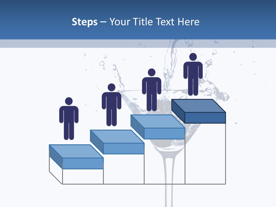 Ice Bond Splashing PowerPoint Template