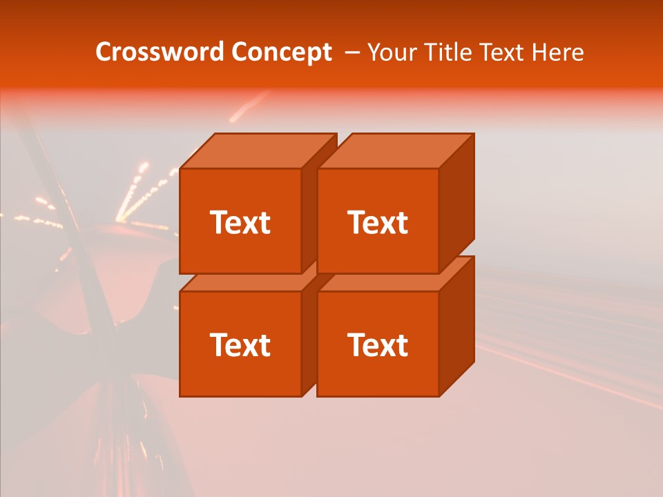 Road Building Fast PowerPoint Template