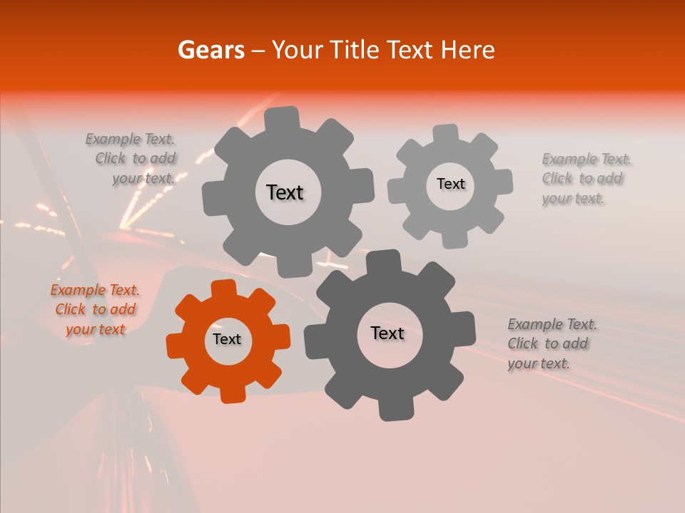 Road Building Fast PowerPoint Template