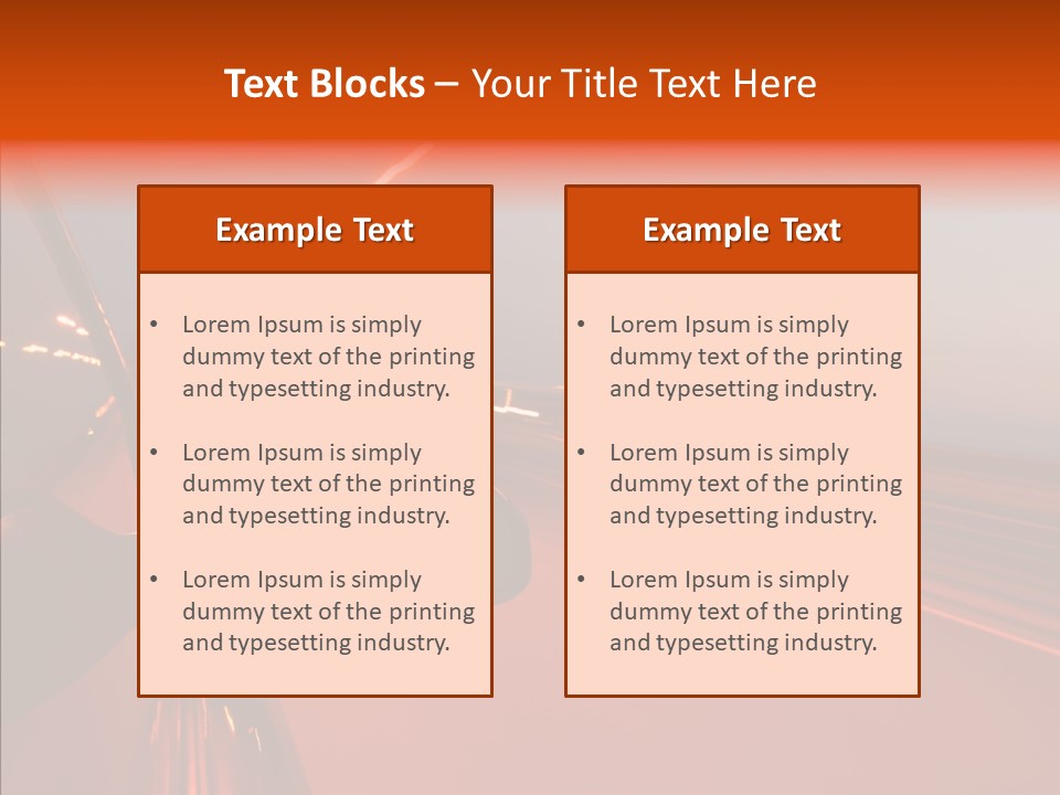 Road Building Fast PowerPoint Template