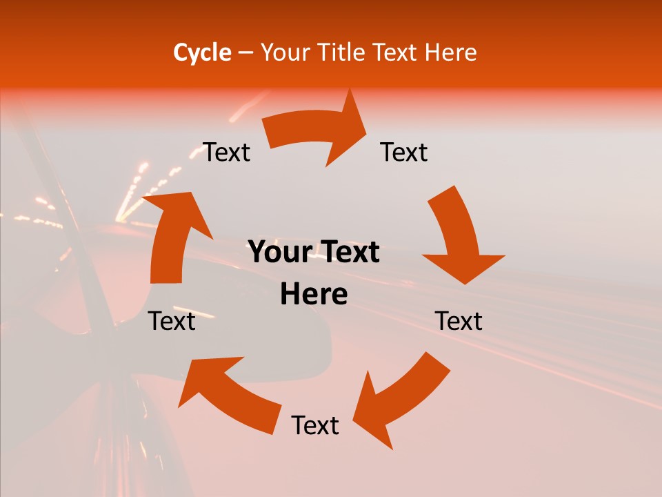 Road Building Fast PowerPoint Template