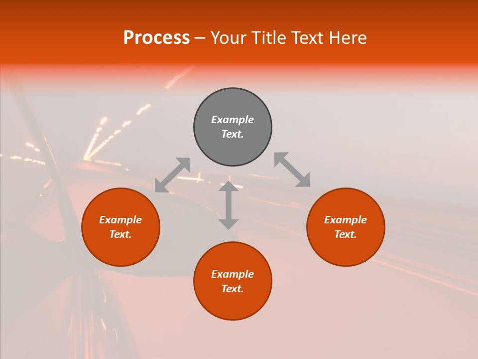 Road Building Fast PowerPoint Template