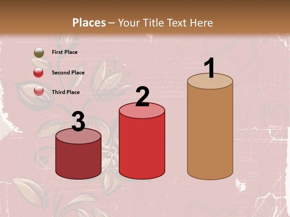 Abstract Background Beautiful Ornate PowerPoint Template