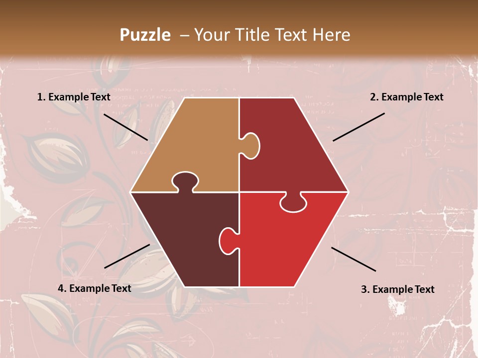 Abstract Background Beautiful Ornate PowerPoint Template