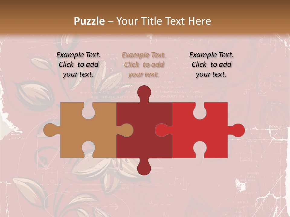 Abstract Background Beautiful Ornate PowerPoint Template