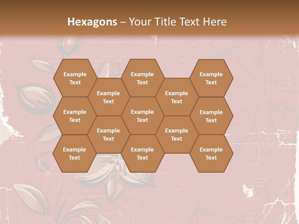 Abstract Background Beautiful Ornate PowerPoint Template