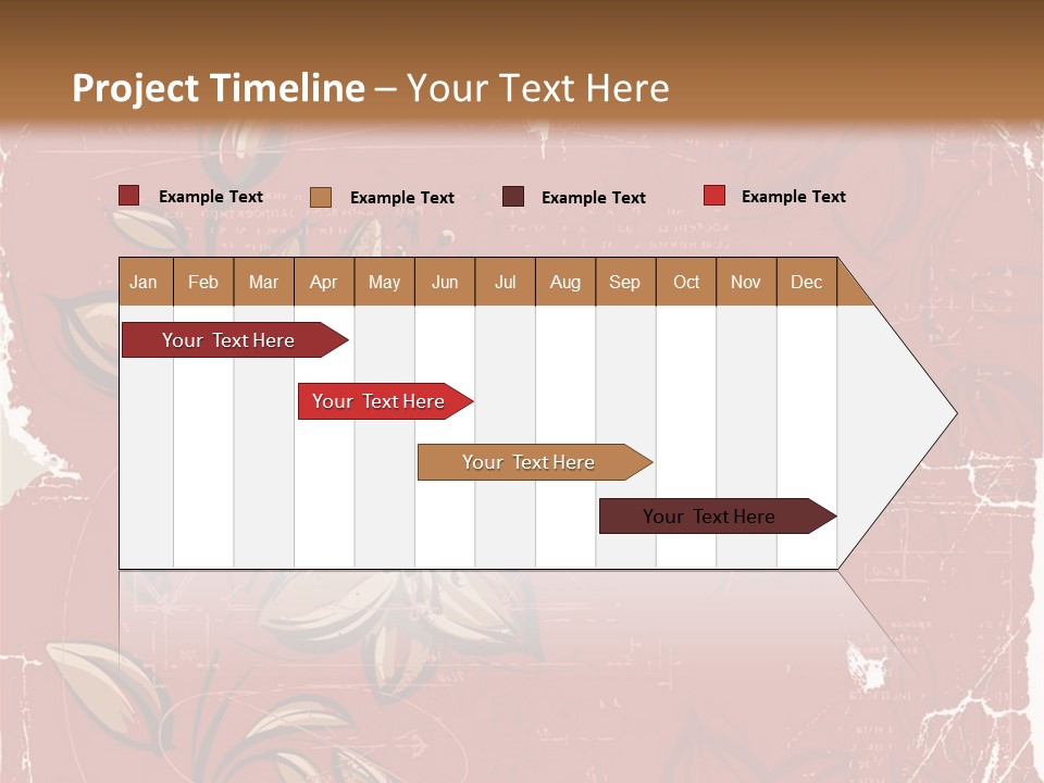 Abstract Background Beautiful Ornate PowerPoint Template