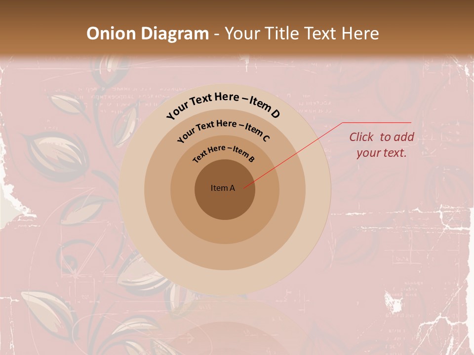 Abstract Background Beautiful Ornate PowerPoint Template