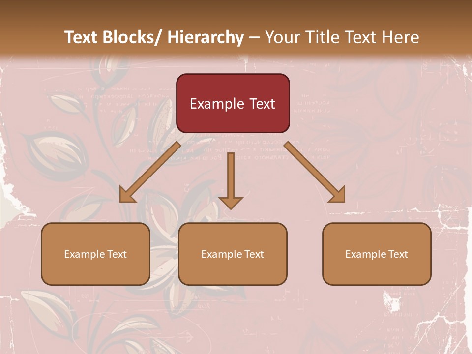 Abstract Background Beautiful Ornate PowerPoint Template