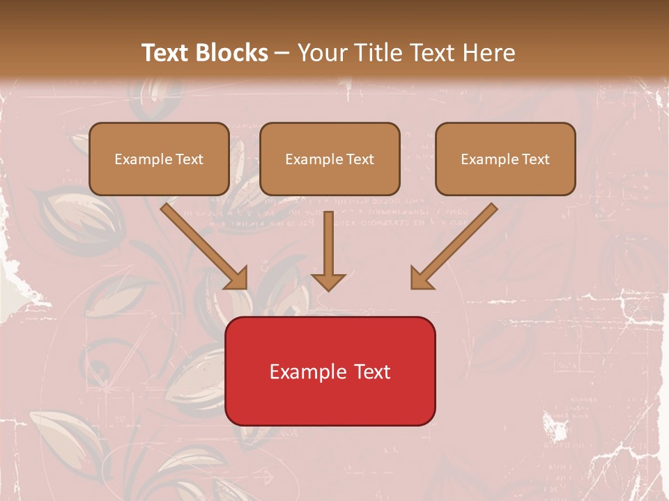 Abstract Background Beautiful Ornate PowerPoint Template