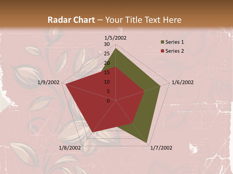 Abstract Background Beautiful Ornate PowerPoint Template