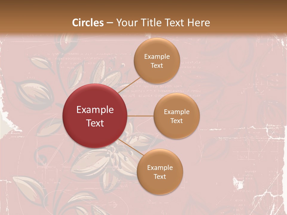 Abstract Background Beautiful Ornate PowerPoint Template