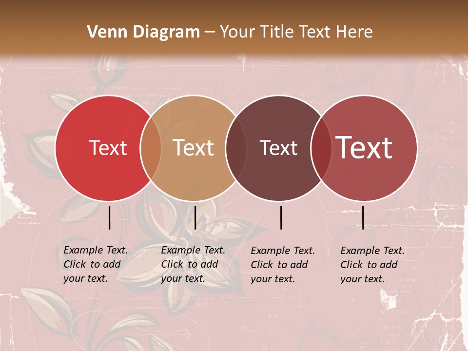 Abstract Background Beautiful Ornate PowerPoint Template