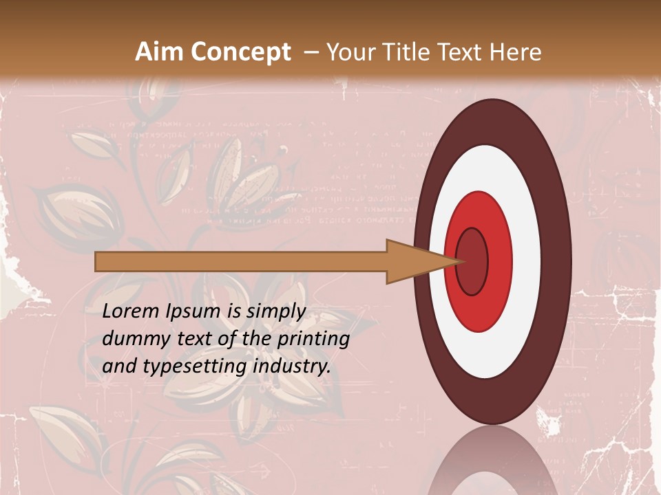 Abstract Background Beautiful Ornate PowerPoint Template