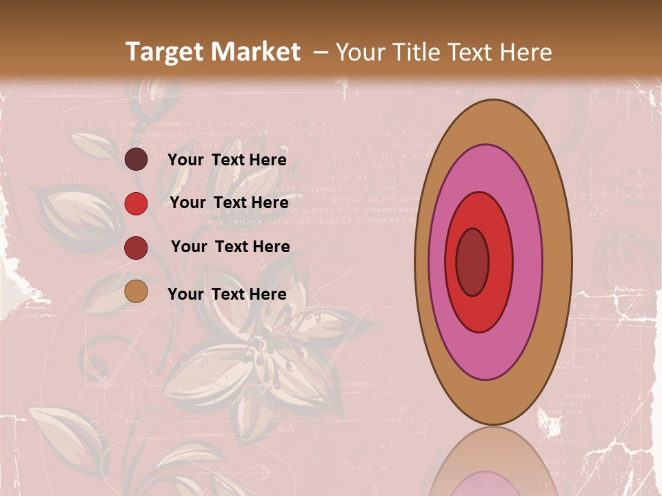 Abstract Background Beautiful Ornate PowerPoint Template