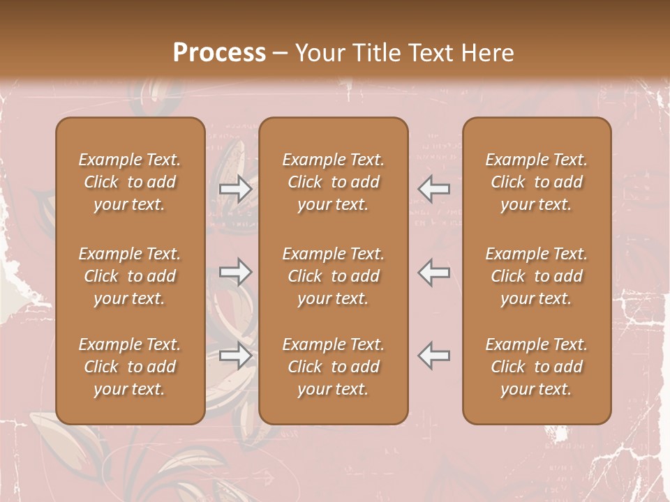 Abstract Background Beautiful Ornate PowerPoint Template