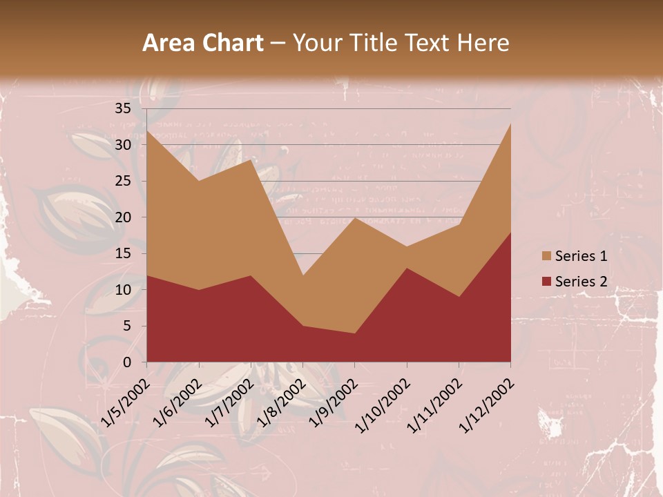 Abstract Background Beautiful Ornate PowerPoint Template