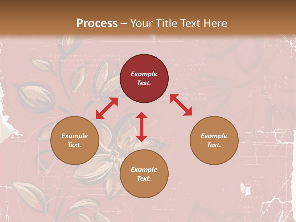 Abstract Background Beautiful Ornate PowerPoint Template